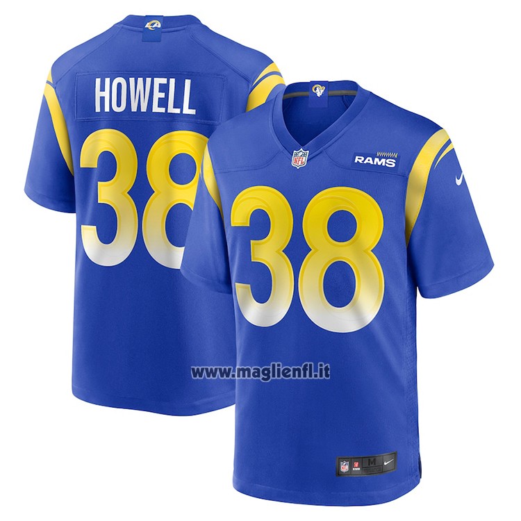 Maglia NFL Game Los Angeles Rams Buddy Howell Blu